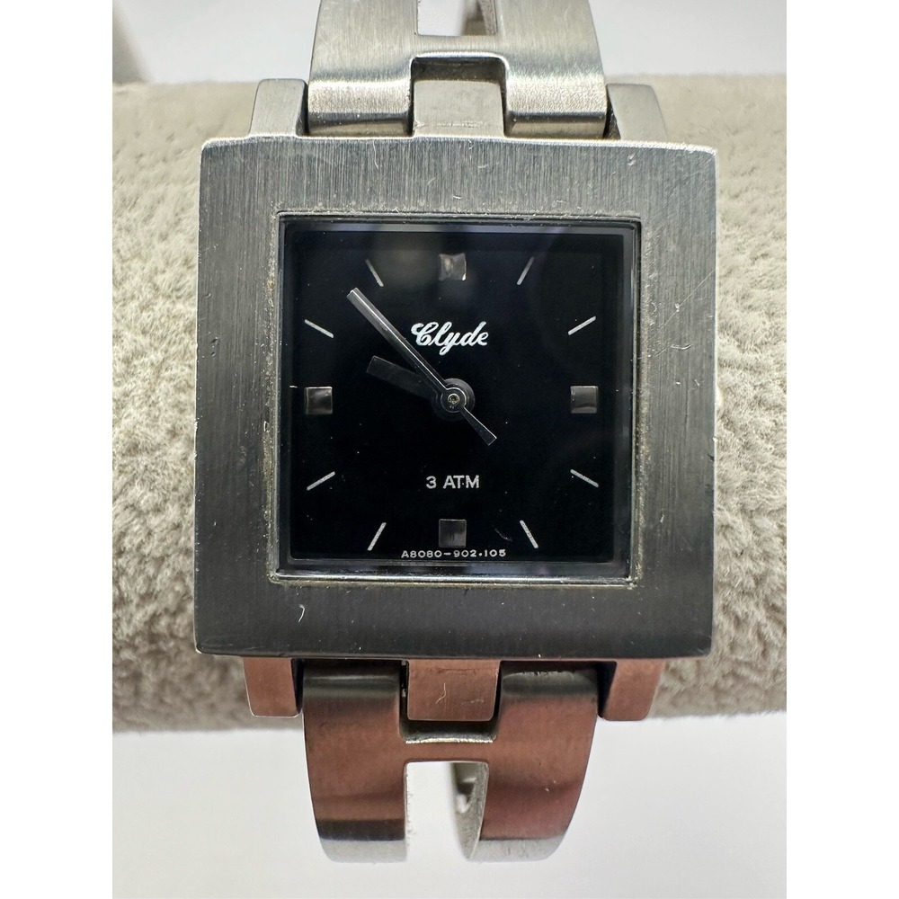 Clyde Womens Watch New Battery A8080-902105 22MM 6.5"‎ Stainless Steel Q